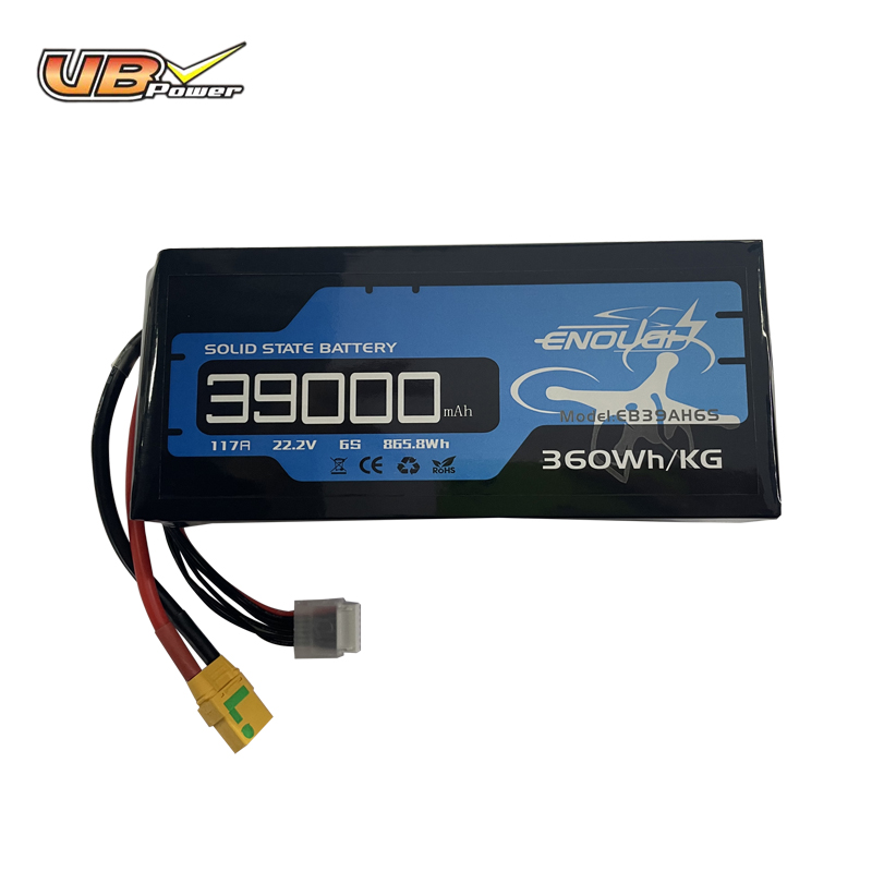 VBpower 39000мА·ч 22,2В 117А Высокопроизводительная литий-ионная батарея