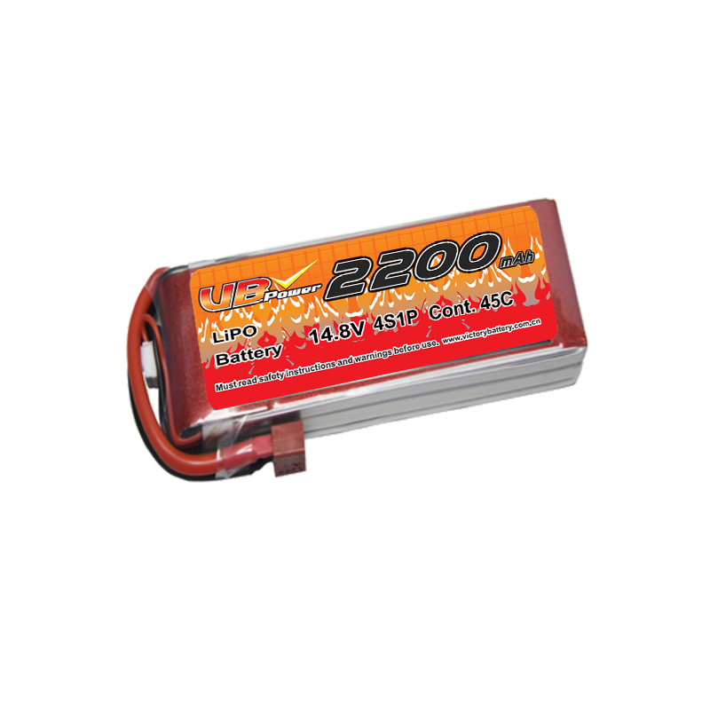 VBpower 2200mAh 45C 4S 14.8V LiPO аккумулятор для RC моделей