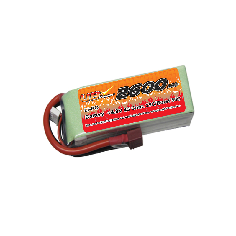 VBpower 2600mAh 25C 4S 14.8V Аккумулятор для RC Моделей Li-Po