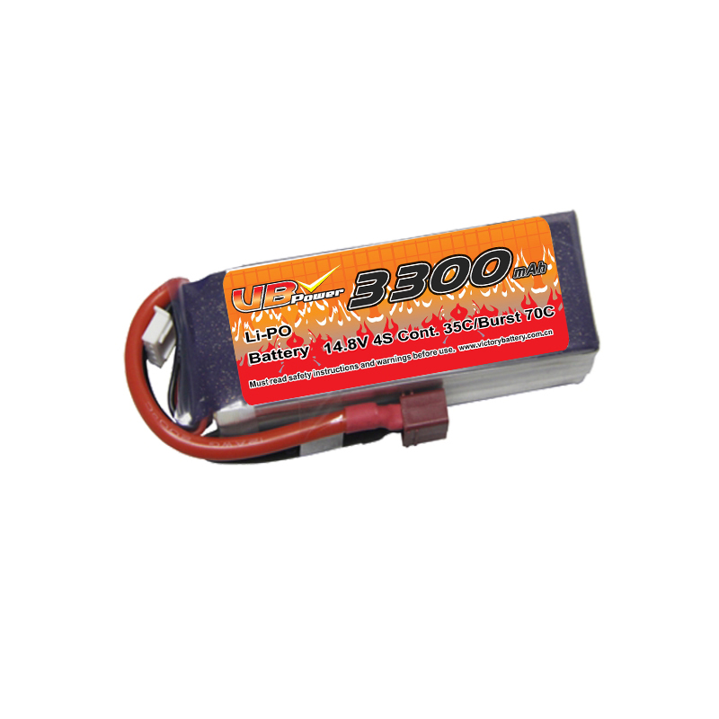 VBpower 3300mAh 35C 4S 14.8V для RC моделей (Li-PO)