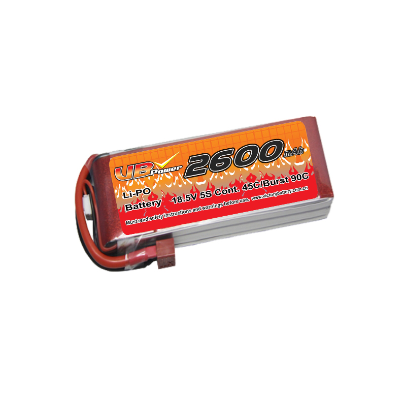 VBpower 2600mAh 45C 5S 18.5V Li-Po аккумулятор для RC моделей