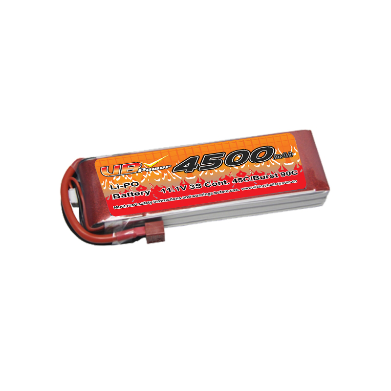 VBpower 4500mAh 45C 3S 11.1V Li-PO аккумулятор для RC моделей