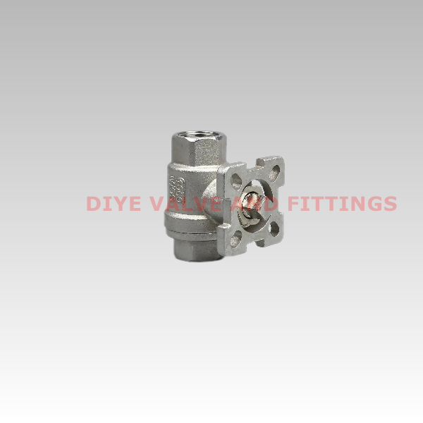 Кран шаровый муфтовый под привод нержавеющий - WENZHOU DIYE VALVE & FITTINGS CO.,LTD.