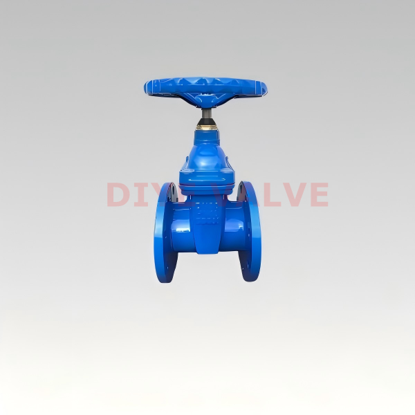 Задвижка чугунная фланцевая с обрезиненным клином 30ч39р