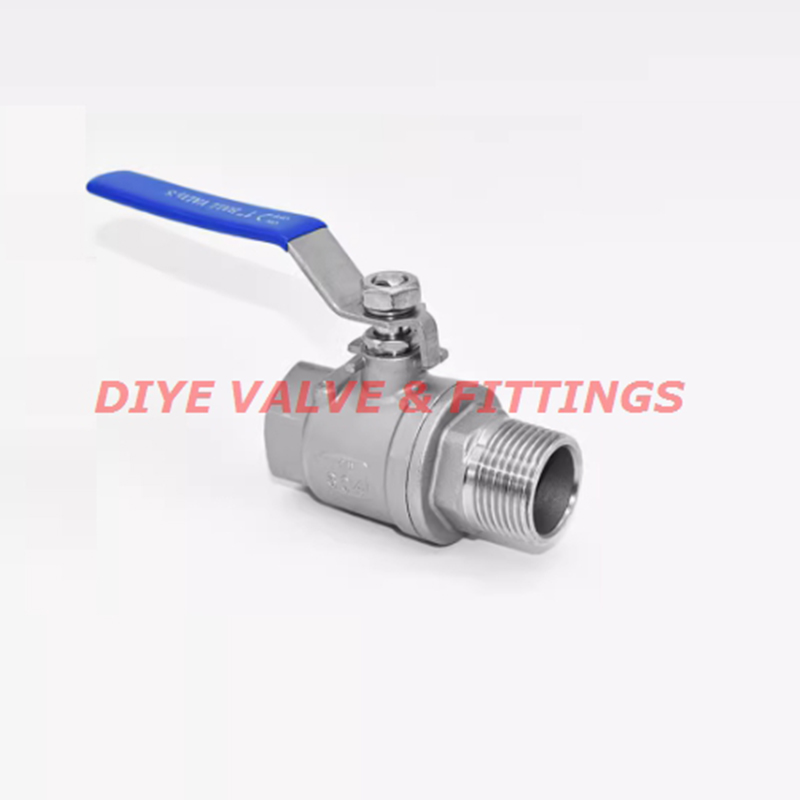 Кран нержавеющий муфтовый(2PC) - WENZHOU DIYE VALVE & FITTINGS CO.,LTD.