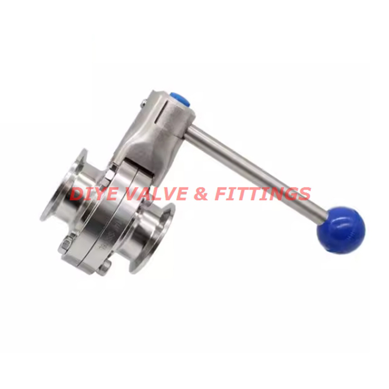 Затвор дисковый CLAMP - WENZHOU DIYE VALVE & FITTINGS CO.,LTD.