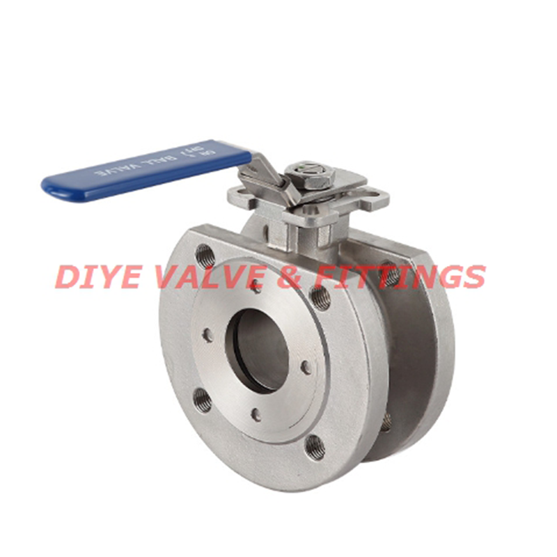 Кран шаровый межфланцевый нержавеющий (1PC) - WENZHOU DIYE VALVE & FITTINGS CO.,LTD.