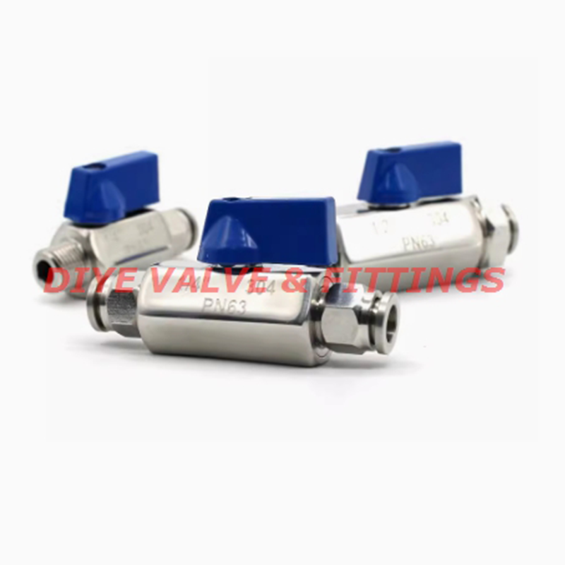 Кран нержавеющий муфтовый - WENZHOU DIYE VALVE & FITTINGS CO.,LTD.