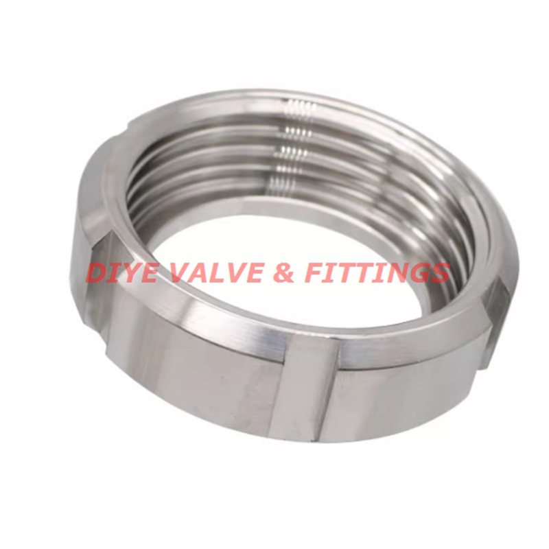 Гайки накидные шлицевые нержавеющие DIN - WENZHOU DIYE VALVE & FITTINGS CO.,LTD.