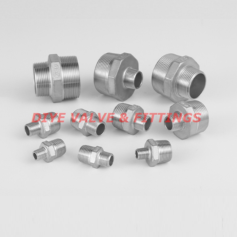 Ниппель переходной нержавеющий нр нр - WENZHOU DIYE VALVE & FITTINGS CO.,LTD.