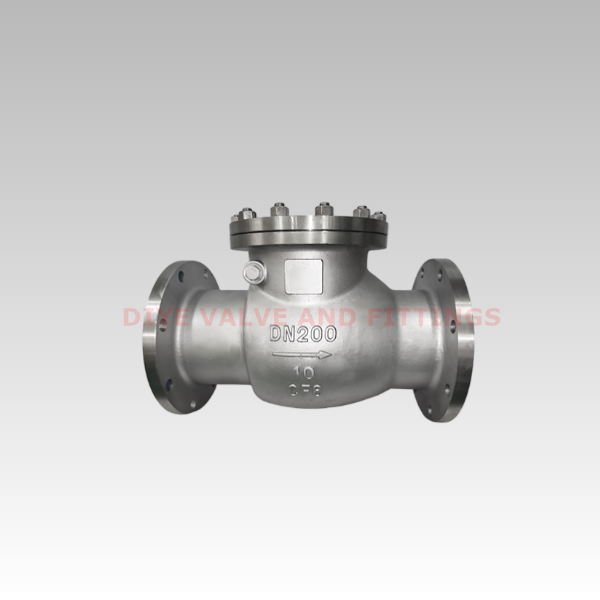 Клапан обратный поворотный фланцевый 19нж76нж - WENZHOU DIYE VALVE & FITTINGS CO.,LTD.