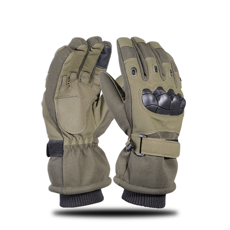 Тёплые тактические перчатки с подкладкой