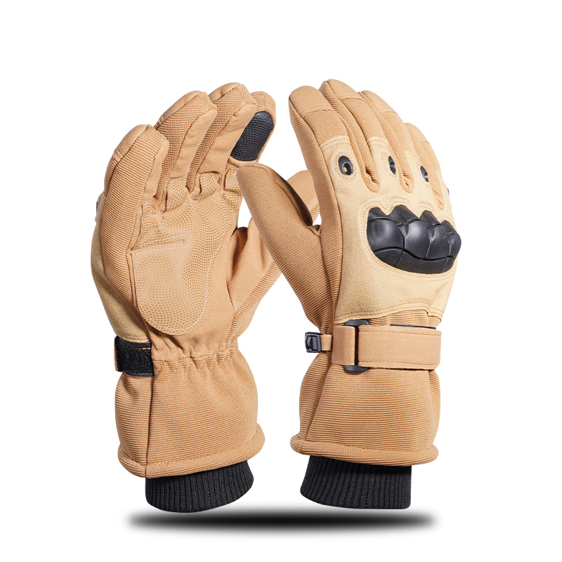 Тёплые тактические перчатки с подкладкой