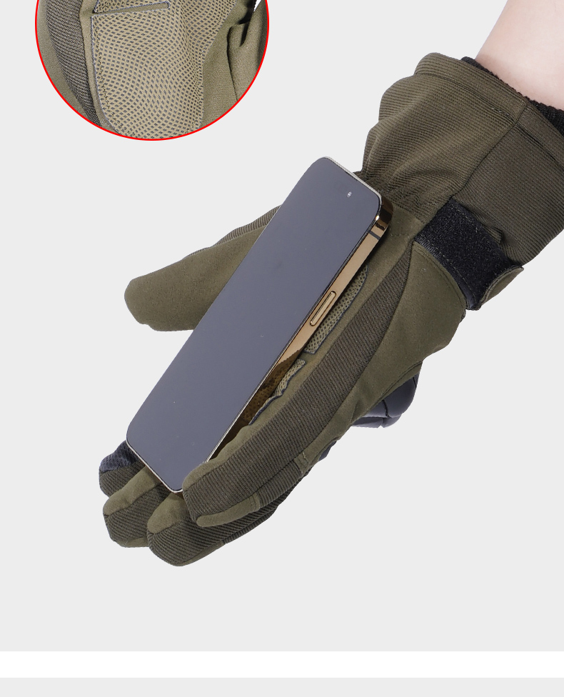 Тёплые тактические перчатки с подкладкой 3 (11)