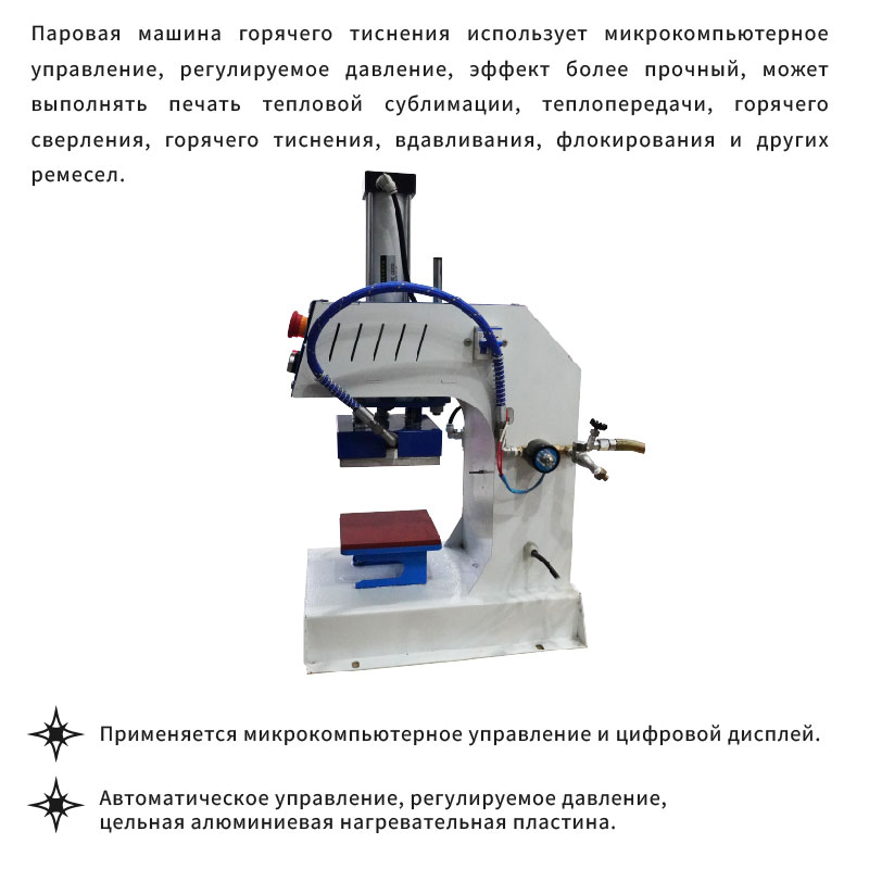 1515 Полностью автоматический однопозиционный паровой термопресс