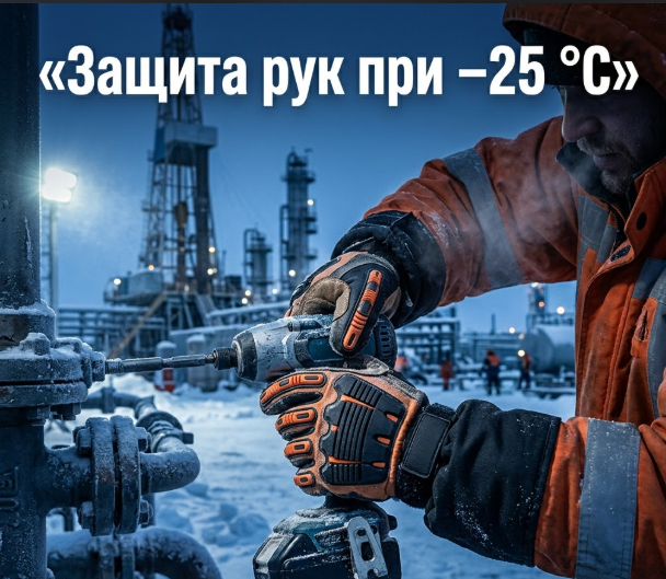 Перчатки рабочие утепленные зимние — надежная защита рук на морозе