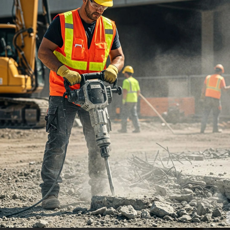 Защитные ботинки для строительных работ: стандарты противоударной и противоострых защиты