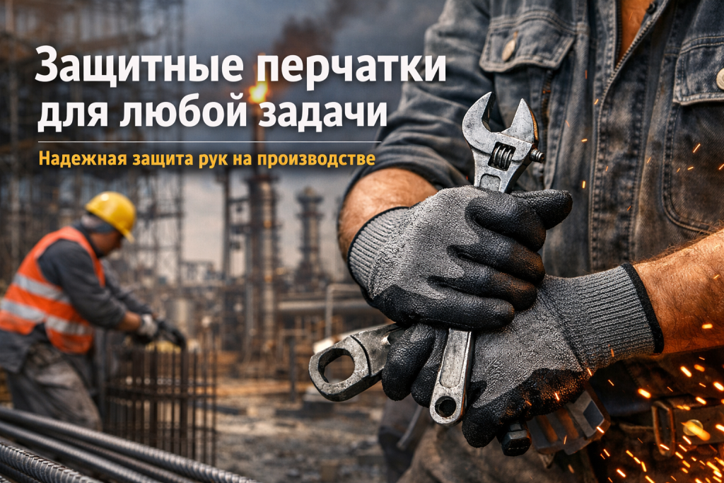 Защитные перчатки для любой задачи Надежная защита рук на производстве