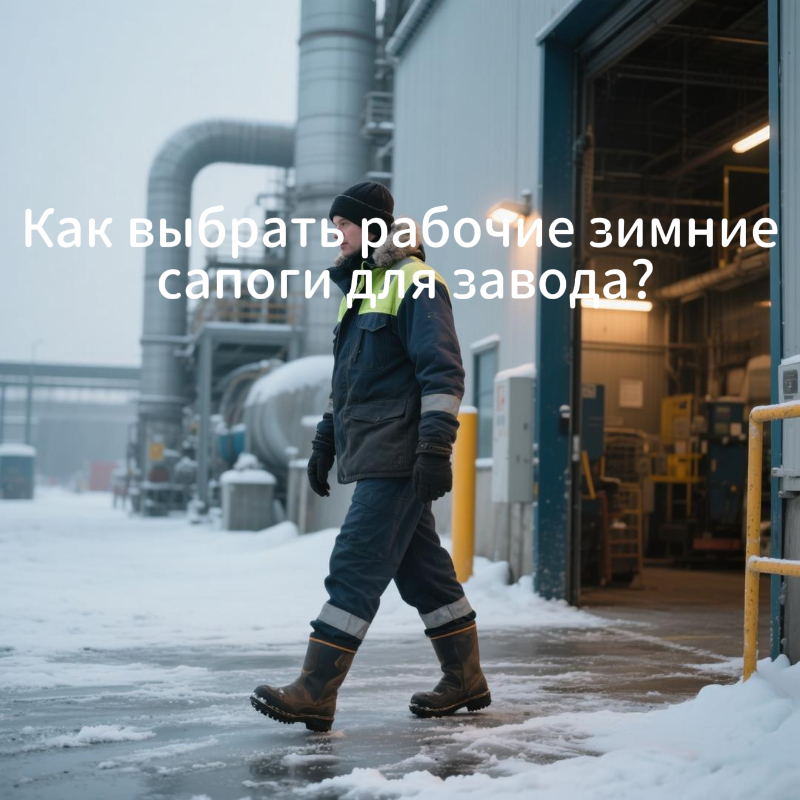 Как выбрать рабочие зимние сапоги для завода?