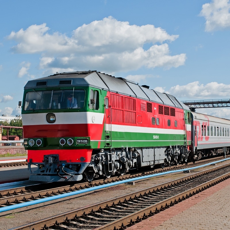 Железнодорожная доставка между Китаем и Россией за 25-35 дней
