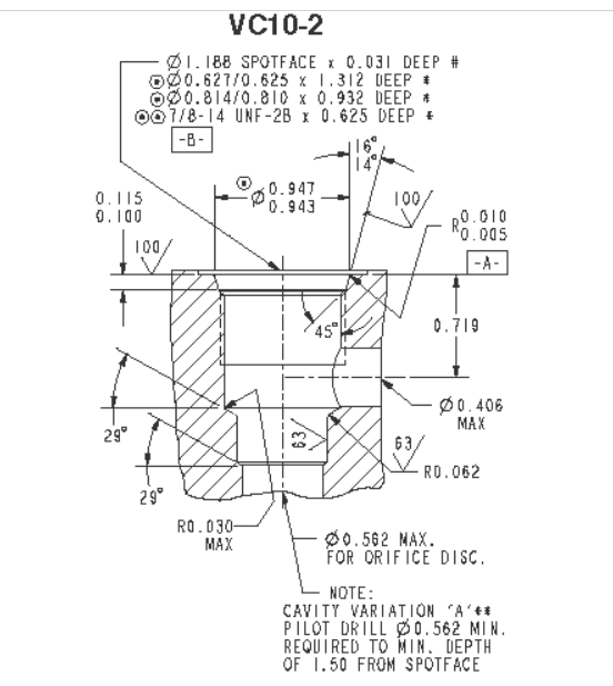Hydra Force для обработки полостей - VC10-2-B