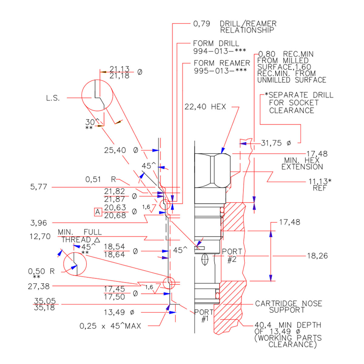 Sun Hydraulics для обработки полостей - T-13A-B