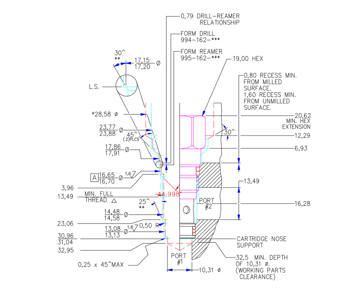 Sun Hydraulics для обработки полостей - T-162A-B