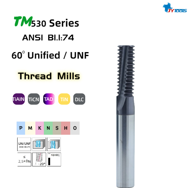 Прецизионная резьбовая фреза общего назначения - TM530 (1)