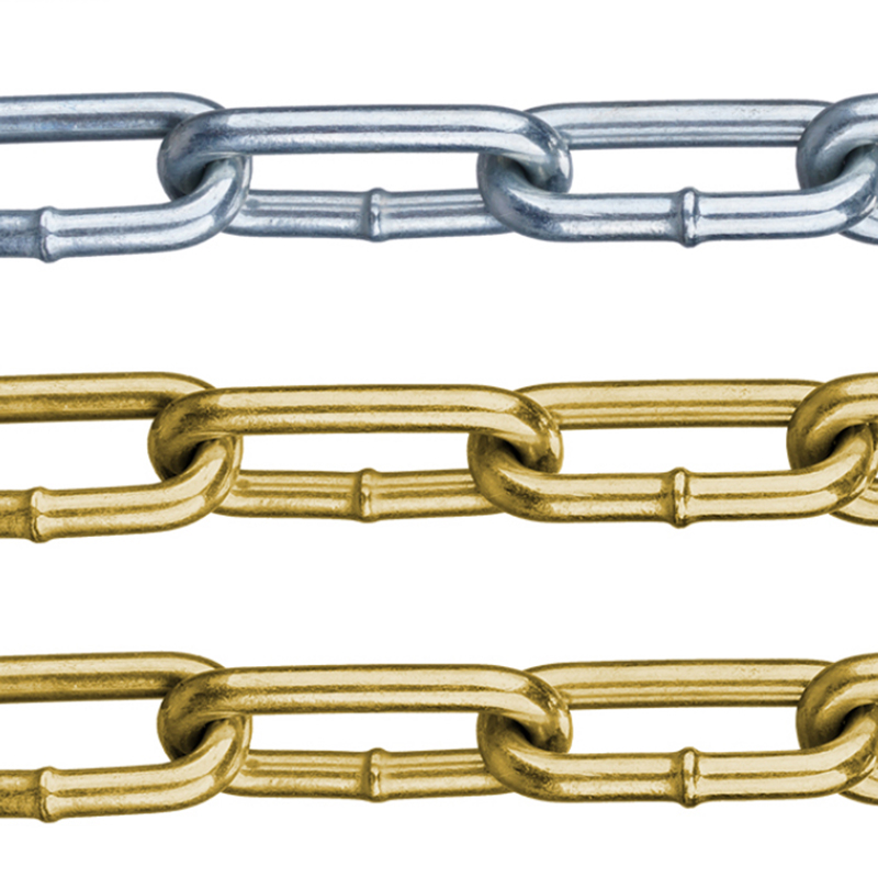 Высокопрочная обвязочная цепь G80, чернёный адаптер для обвязки груза и оборудования