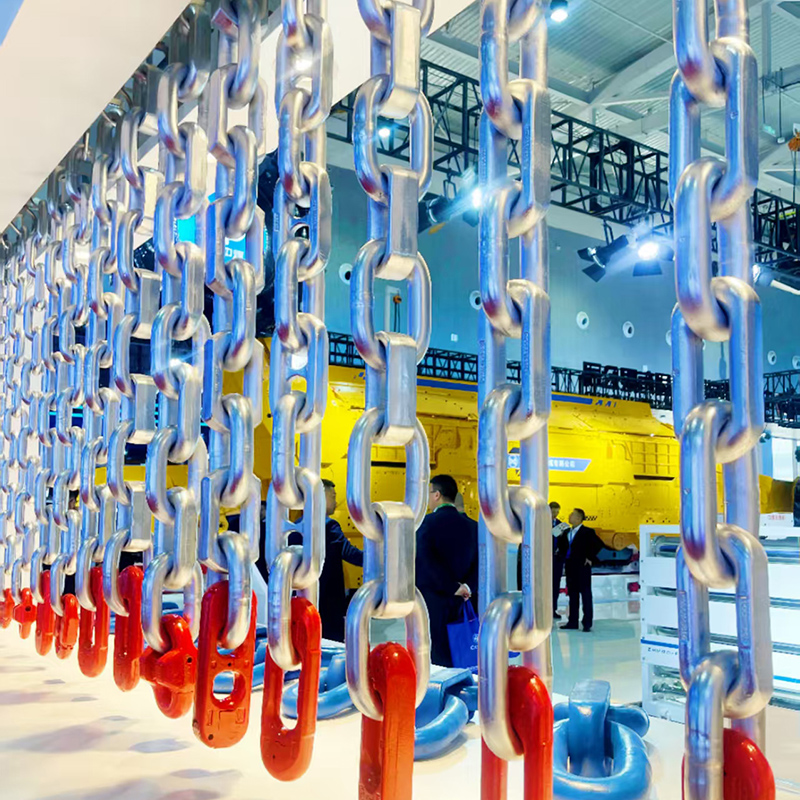 Цепь с круглыми звеньями класса C для высокопро...