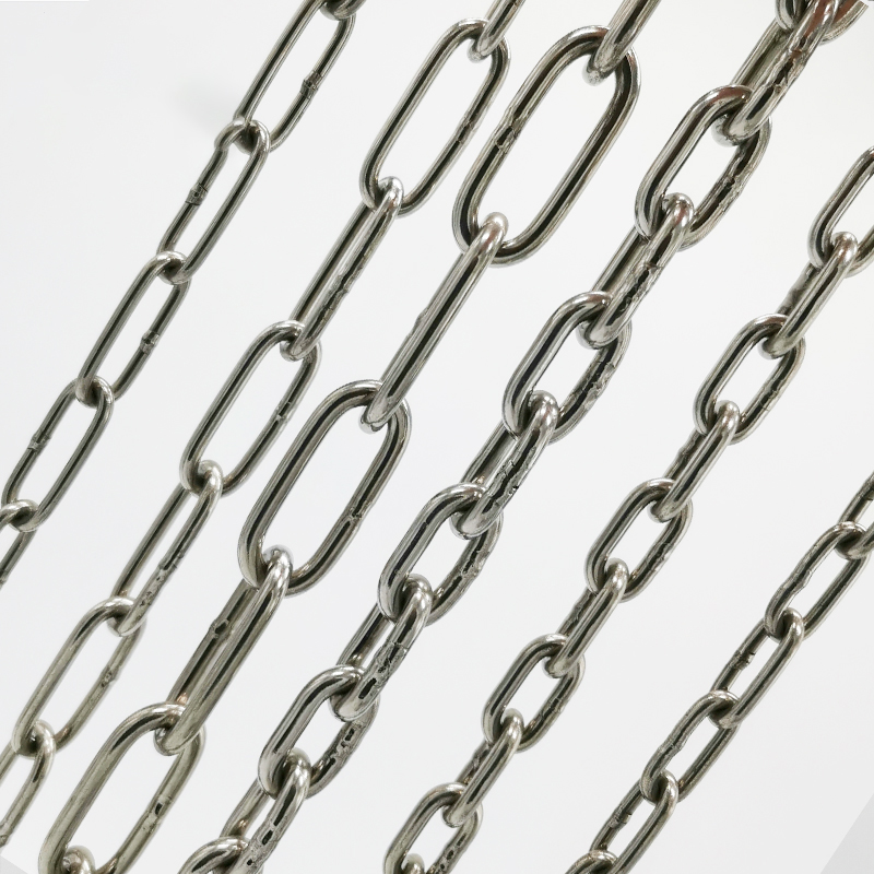 Подъемная цепь из нержавеющей стали 310, сваренная аргонодуговой сваркой, с высокой прочностью на разрыв, промышленного класса