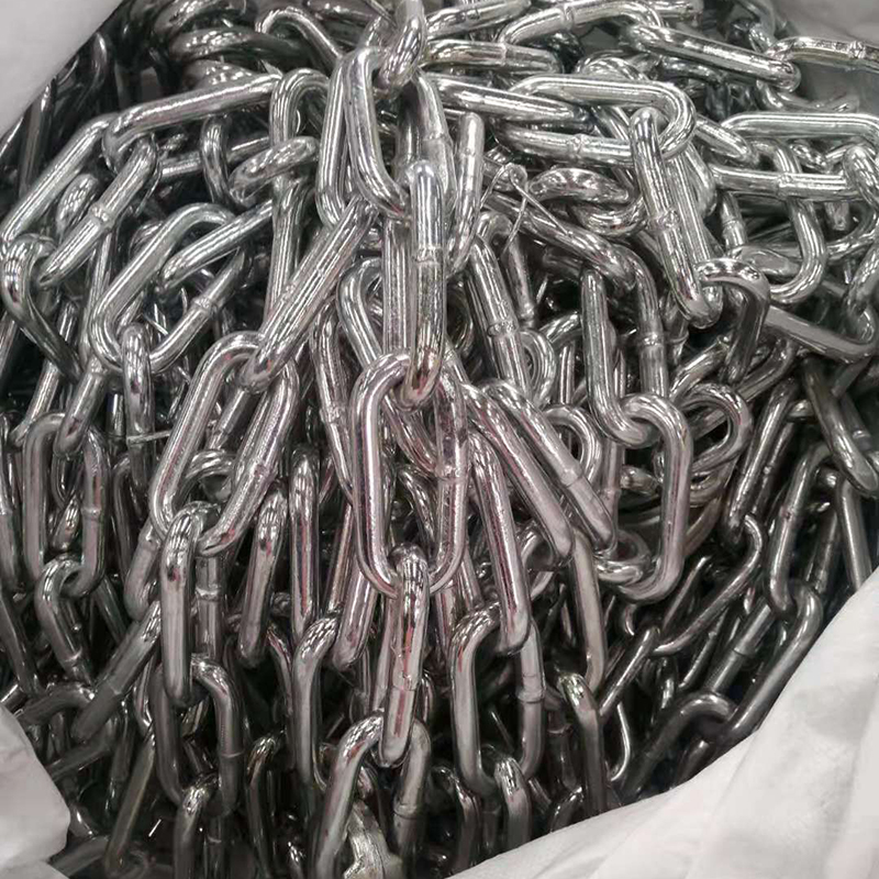 Цепь для крепления контейнеров, оцинкованная методом горячего цинкования, антикоррозионная, класса G80