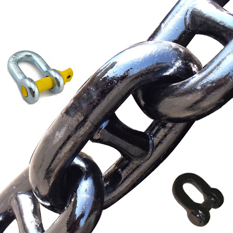 Якорная цепь класса BM3, нержавеющая сталь 304, предназначена для судостроительной верфи