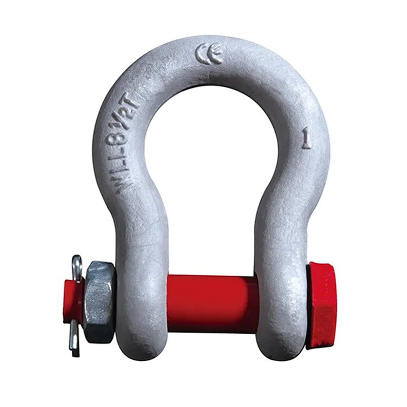 Скобы кованые самоблокирующиеся, противоотрывные, класса G80-G100 для подъема глубоководных буровых платформ