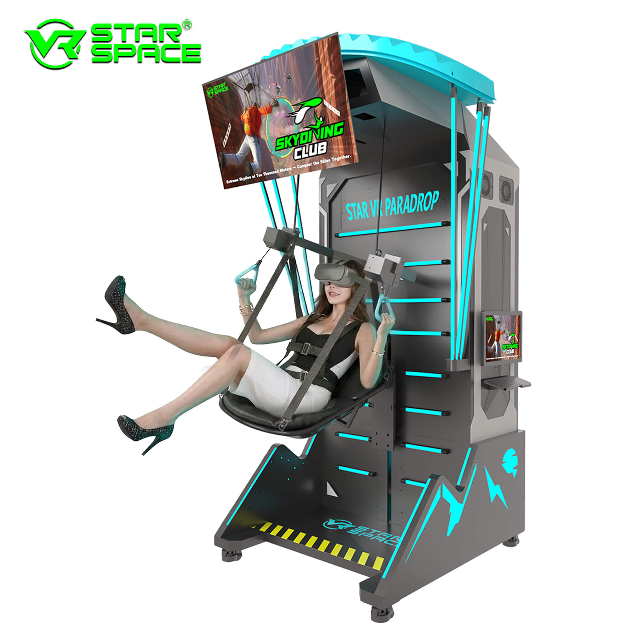 A-17 Стар ВР Парашютный спуск Эйр