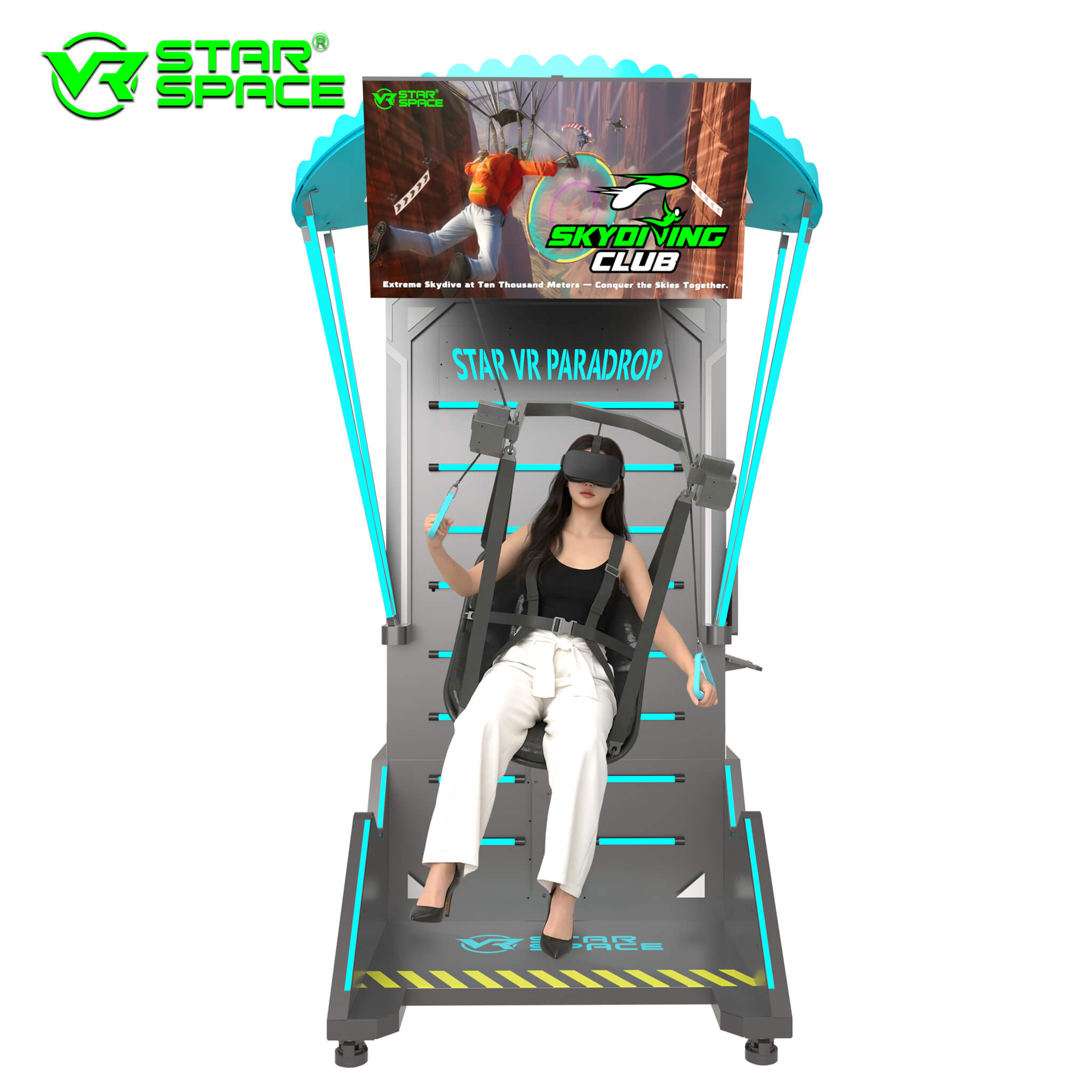 A-17 Стар ВР Парашютный спуск Эйр