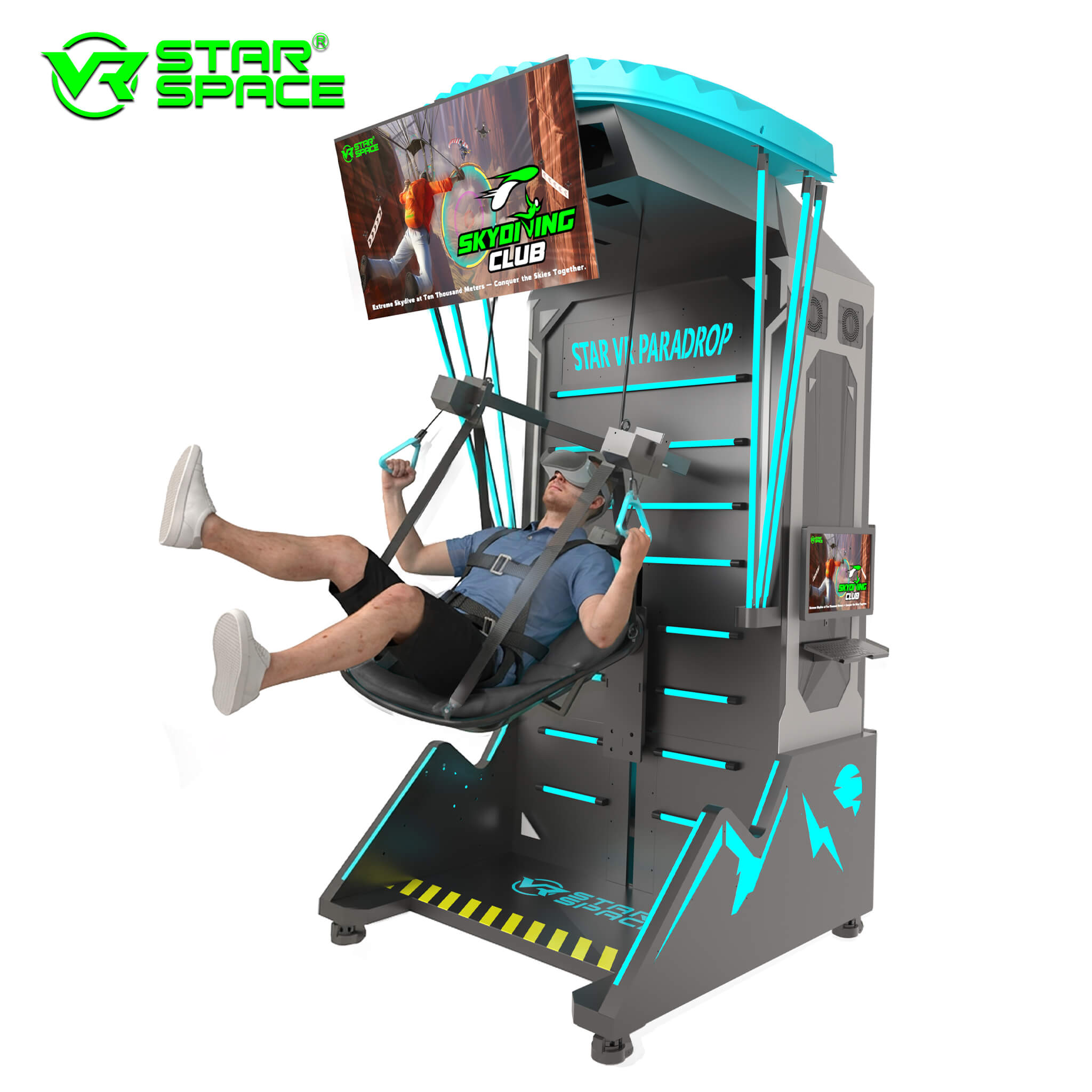 A-17 Стар ВР Парашютный спуск Эйр