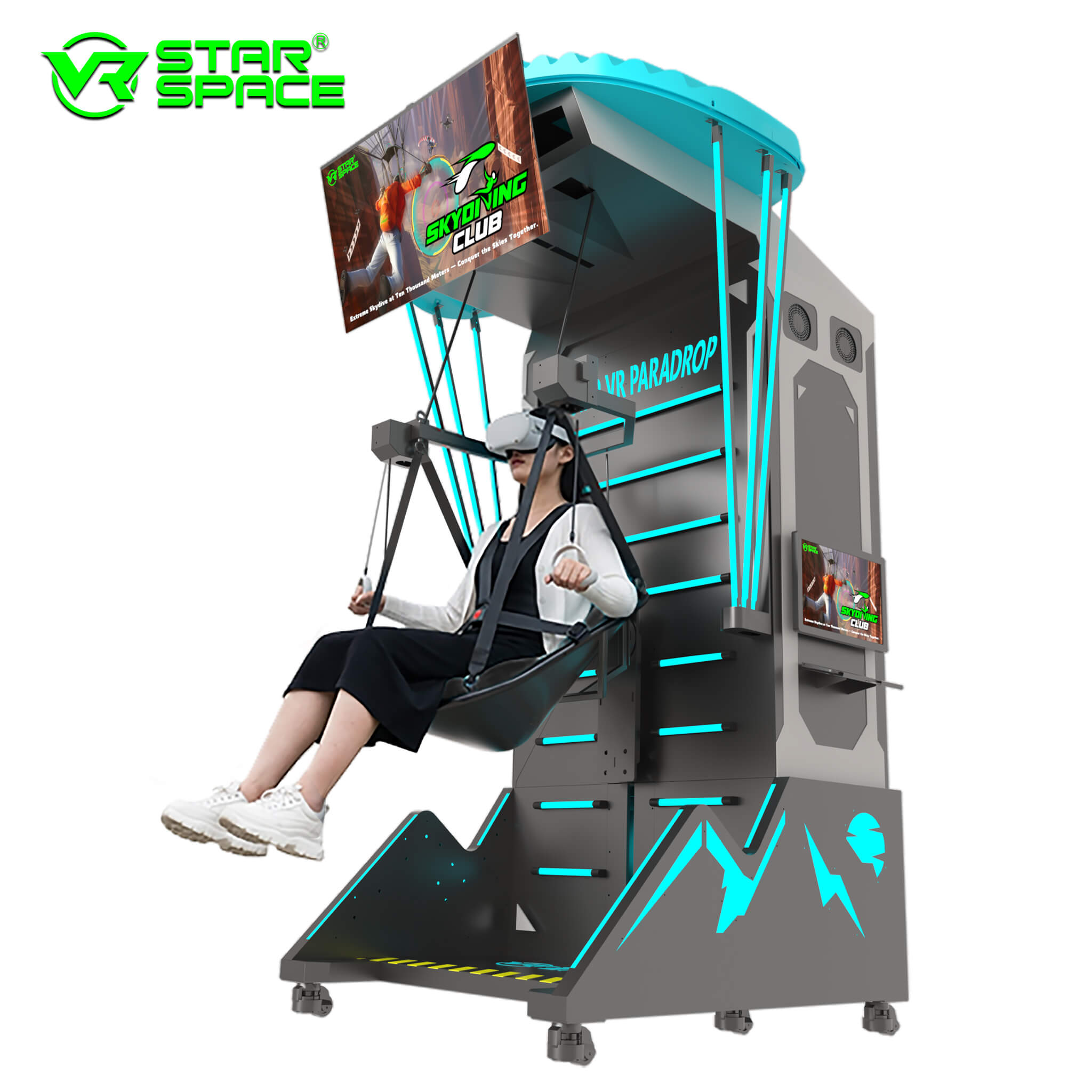 A-17 Стар ВР Парашютный спуск Эйр