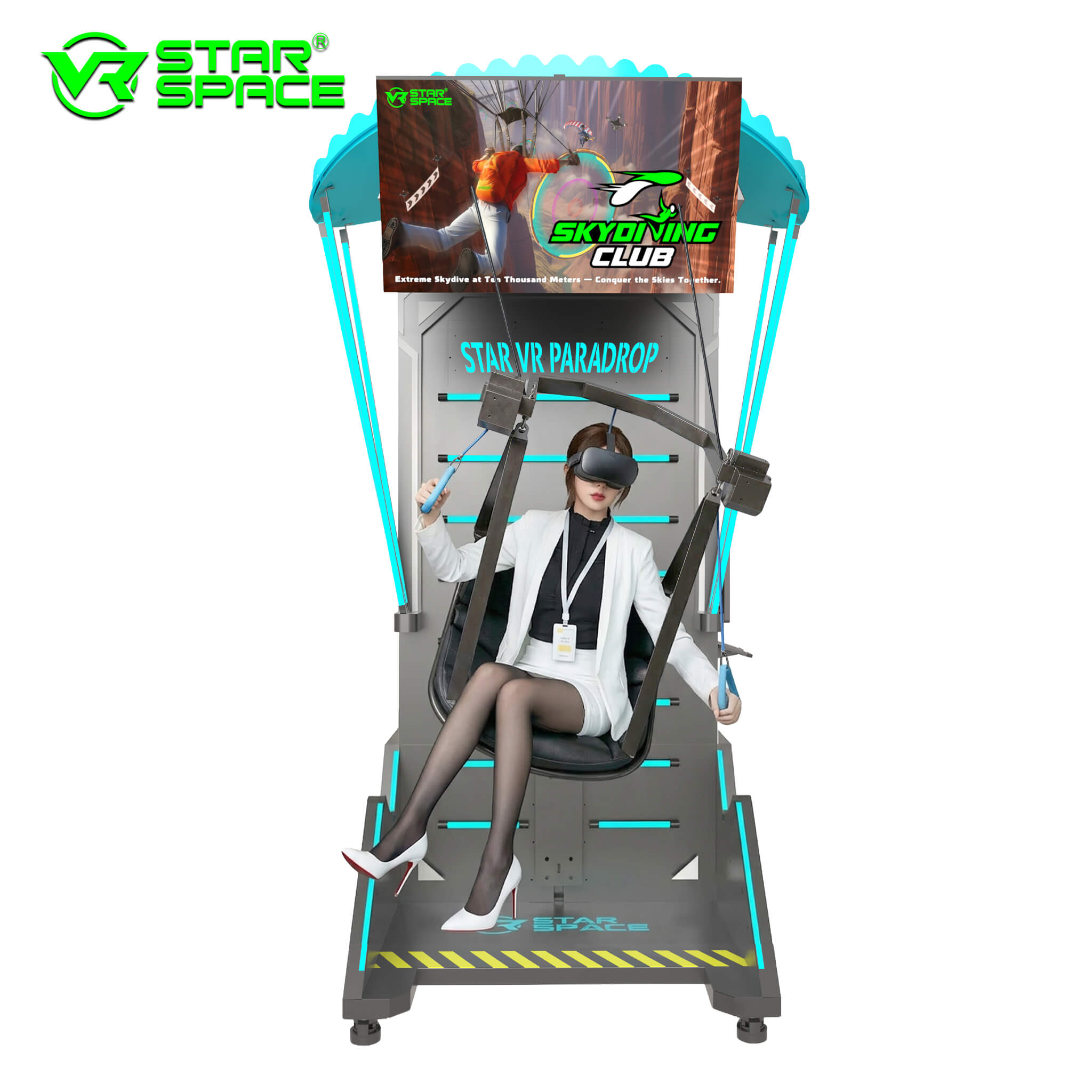 A-17 Стар ВР Парашютный спуск Эйр