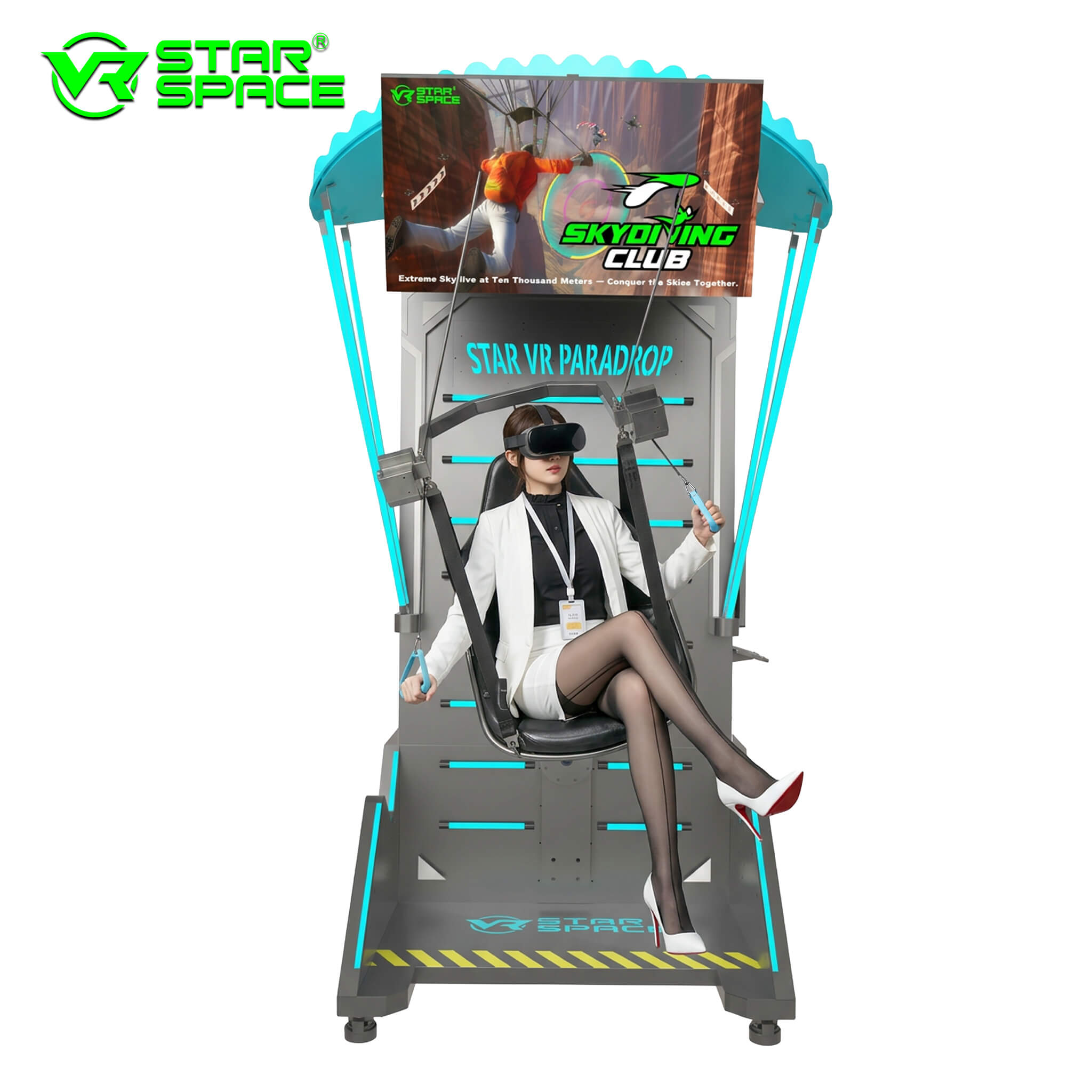 A-17 Стар ВР Парашютный спуск Эйр