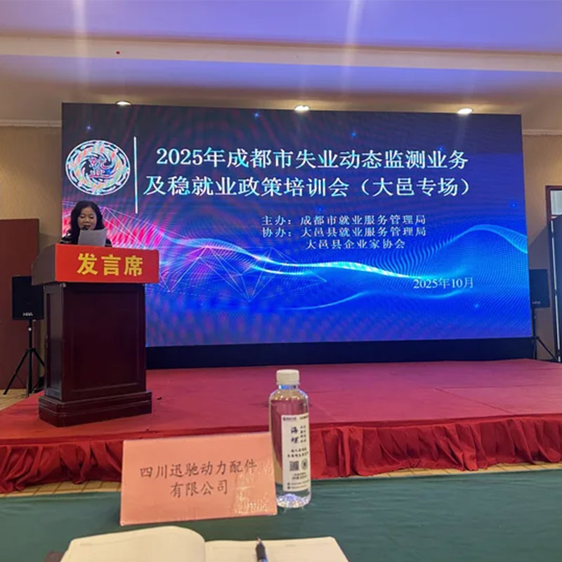 Изучите методы мониторинга безработицы и воспользуйтесь преимуществами стабильной занятости! Компания ООО Сычуань Сюньчи Пауэр Партс приняла активное участие в специальном тренинге Chengdu Dayi.