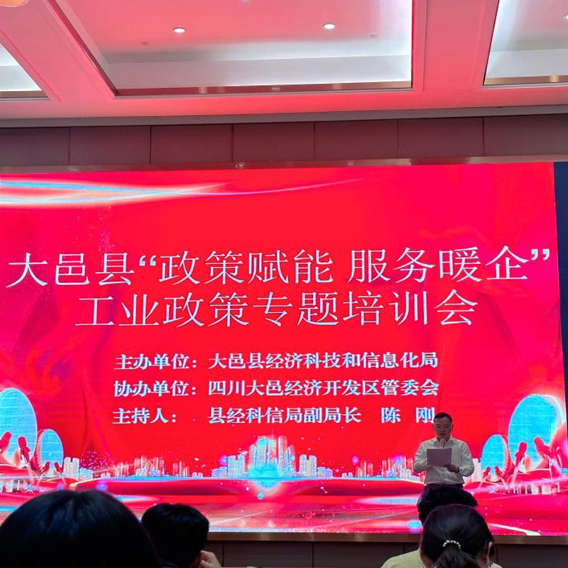 ООО «Сычуань Сюньчи Пауэр Партс» приняло участие в тренинге по промышленной политике уезда Дайи в октябре 2025 г.