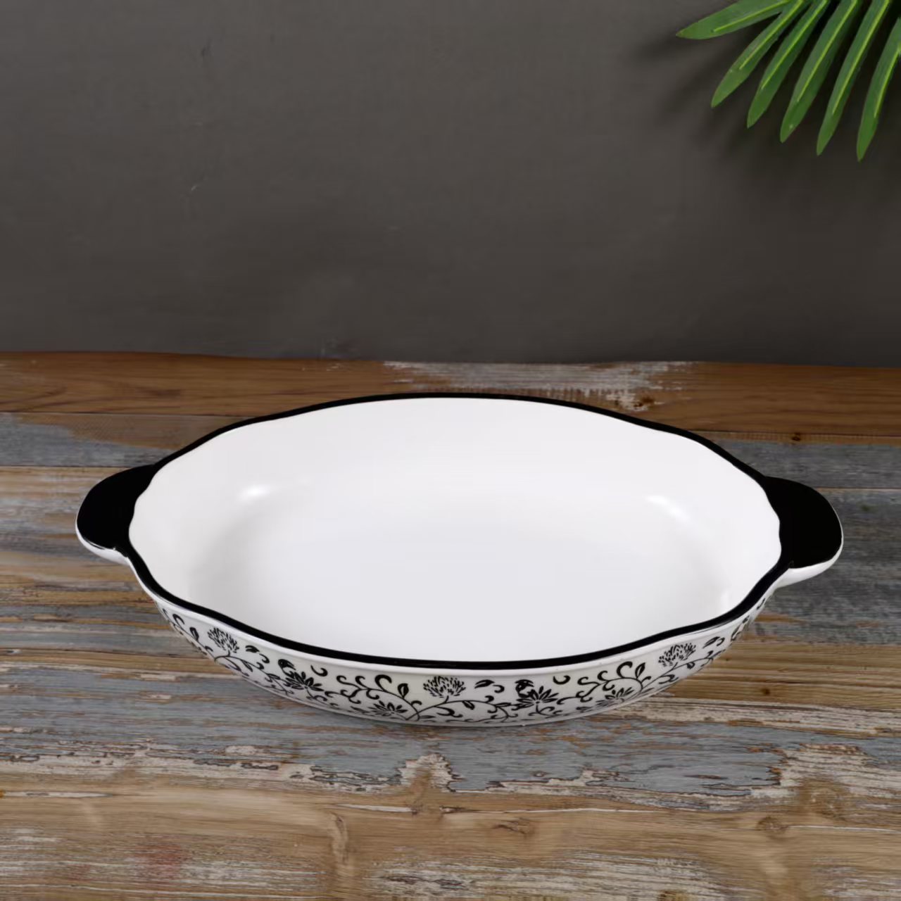 Керамический ретро-набор для домашней выпечки — высококачественная форма для выпечки со сложным узором.