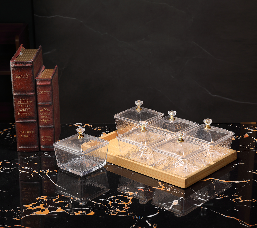 Стеклянные банки для специй с крышками для домашней кухни