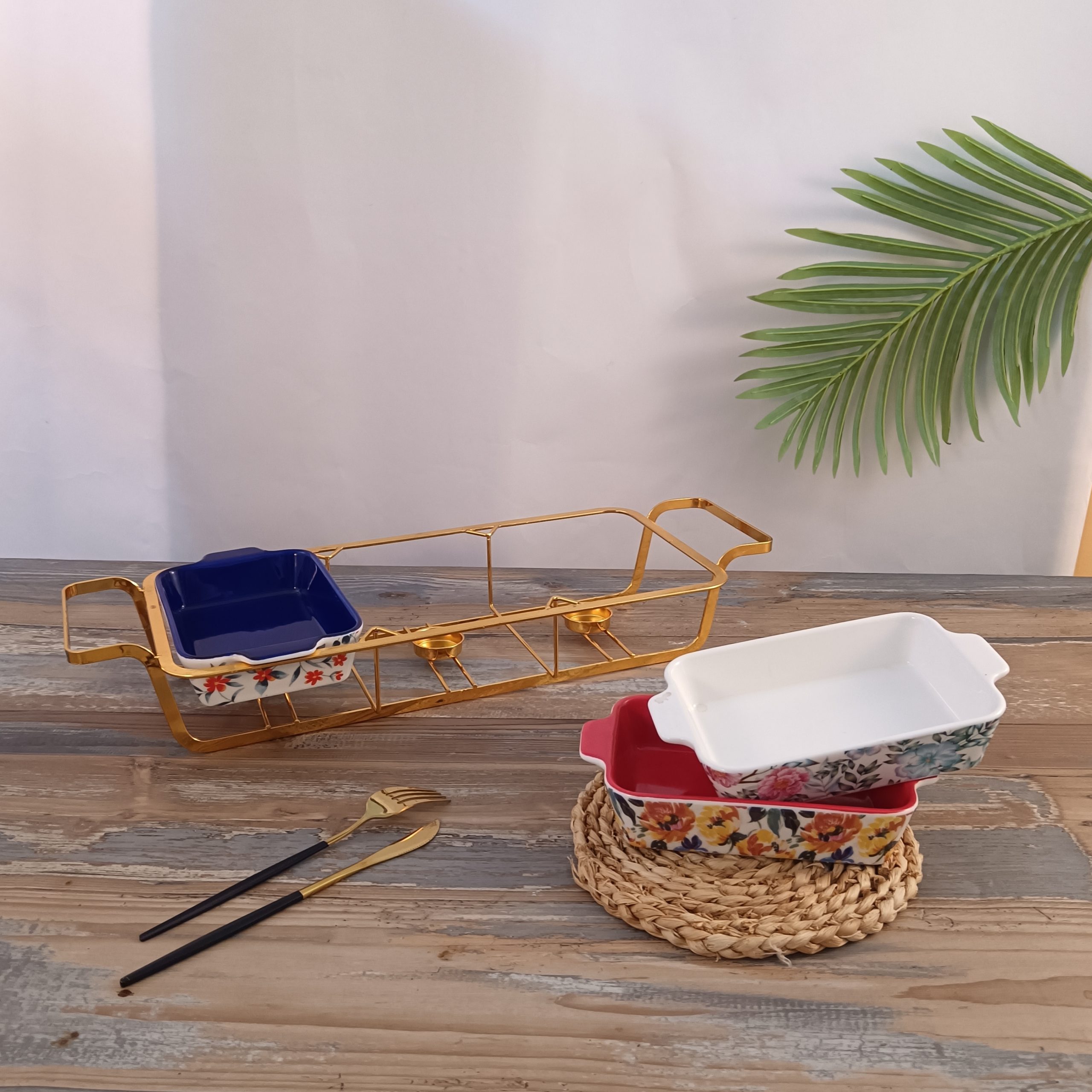 Высококачественная керамическая форма для выпечки, металлическая решетка, форма для запекания из кованого железа с гальваническим покрытием.