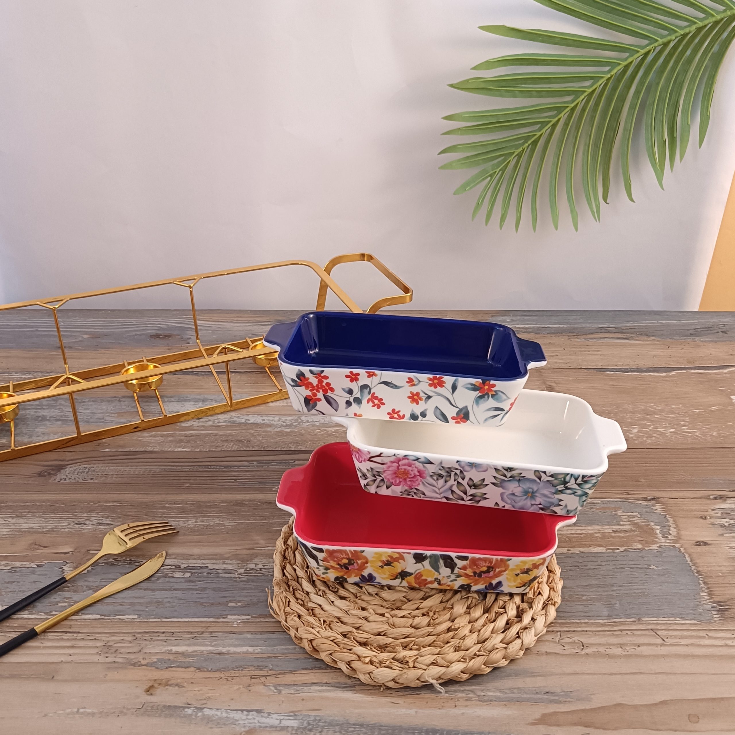 Высококачественная керамическая форма для выпечки, металлическая решетка, форма для запекания из кованого железа с гальваническим покрытием.