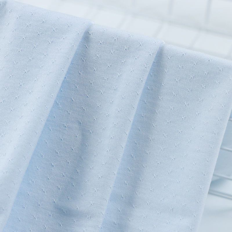 JY7039 Ткань из бамбукового волокна, односторонний жаккардовый узор из бамбукового хлопка, весенне-летний комбинезон для ползания класса А для младенцев и малышей, домашняя одежда, ткань для футболок