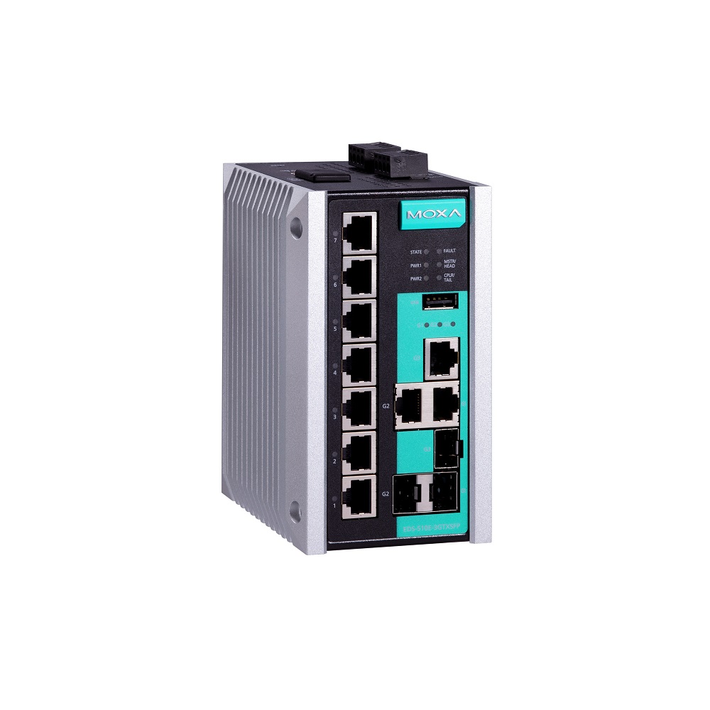 Moxa EDS-510E-3GTXSFP