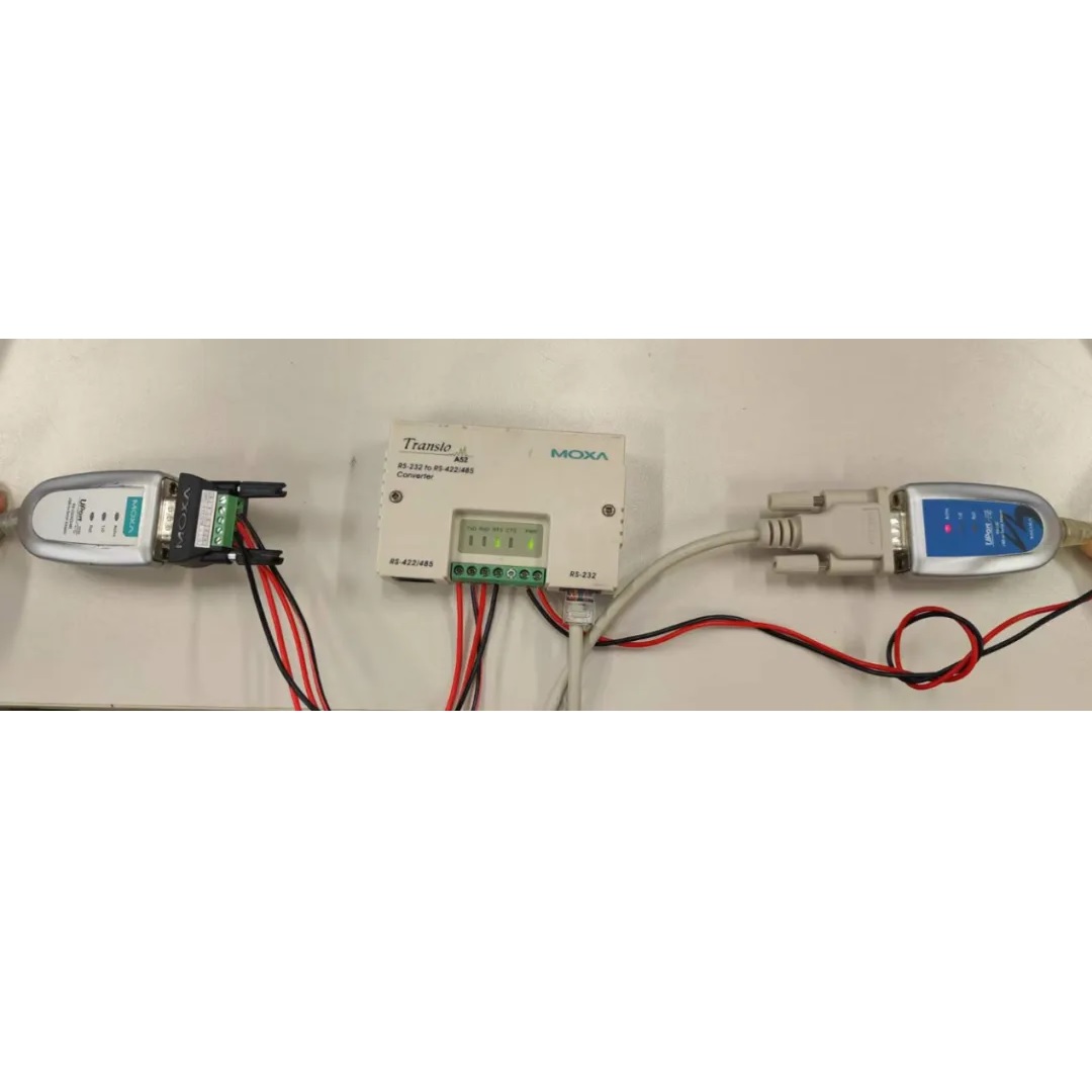 Как настроить RS-485-4W на 232 в Moxa Transio A52?