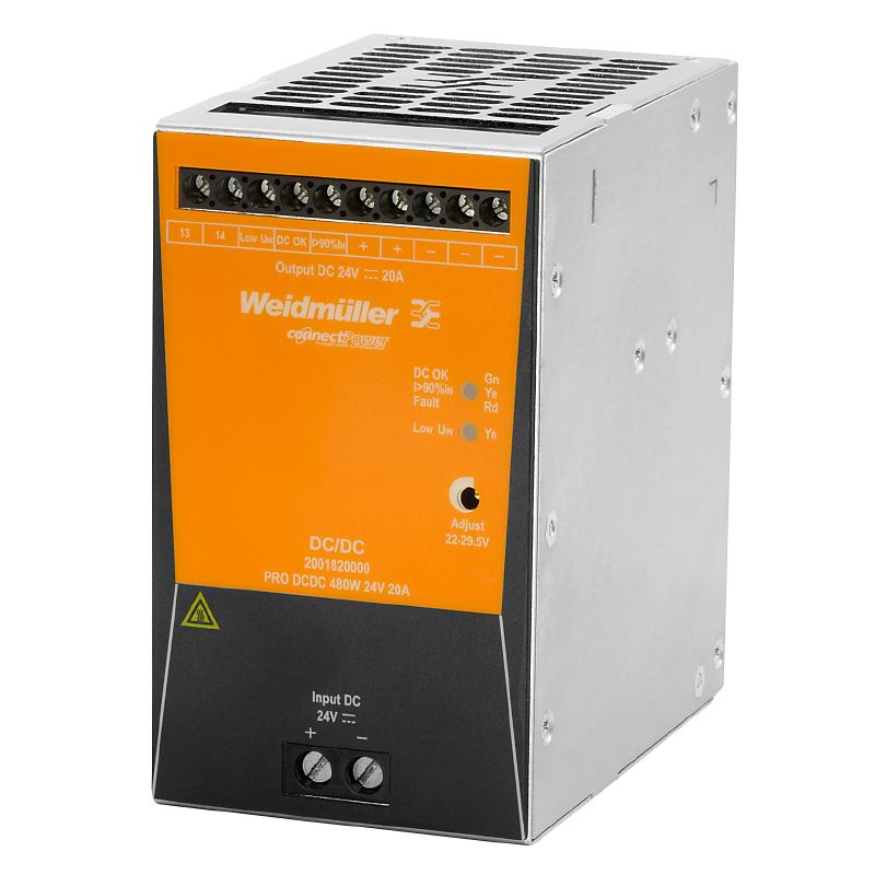 Weidmuller PRO DCDC 480W 24V 20A 2001820000